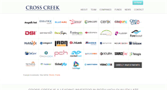 Desktop Screenshot of crosscreekadvisors.com